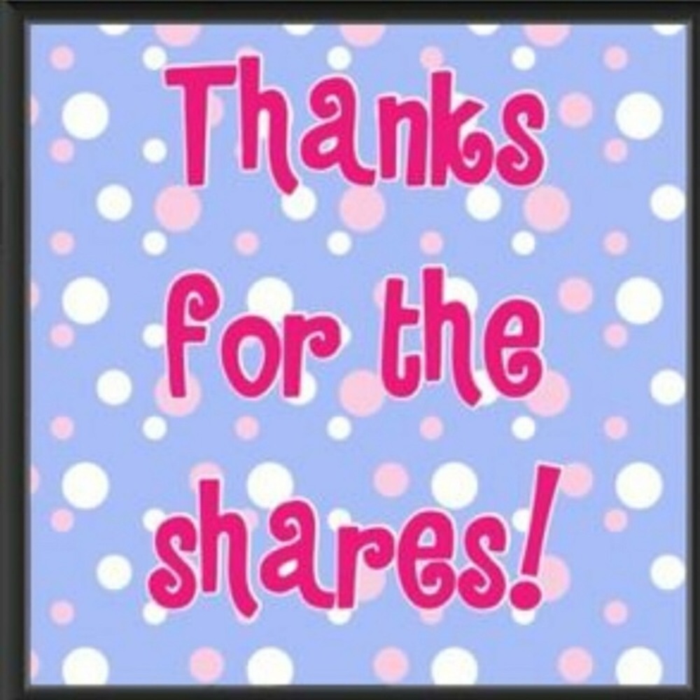 Thanks for the Shares❤️
